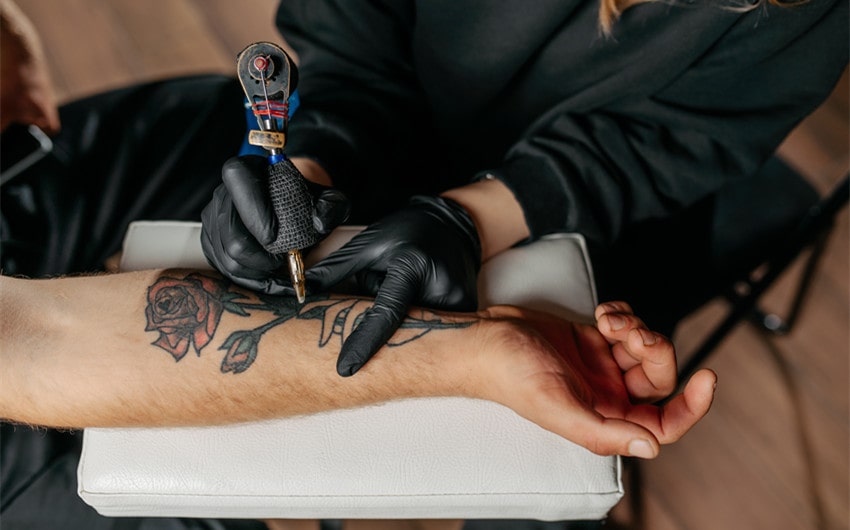 cover up rose tattoo ideas