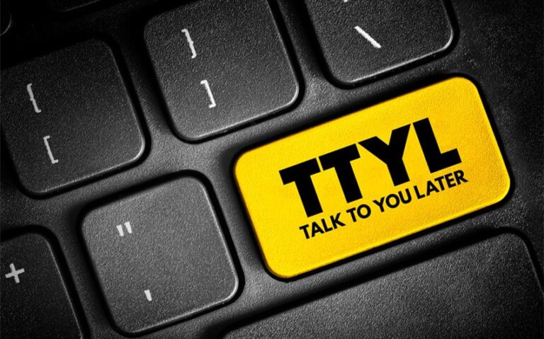 ttyl meaning in text