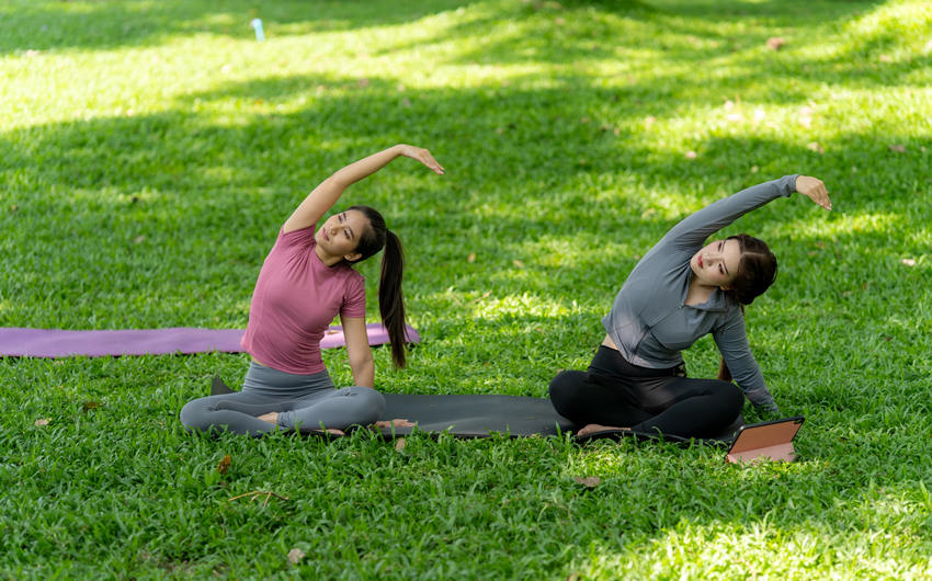 Practice Yoga Outdoors and Stay Safe